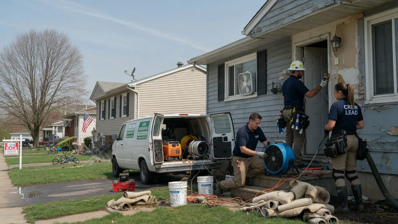Flood Cleanup in Scheller, IL near me