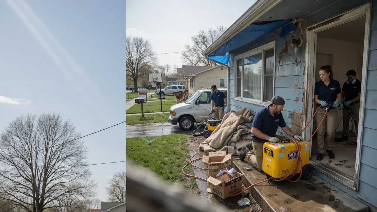 Basement Flood Cleanup in Scheller, IL near me